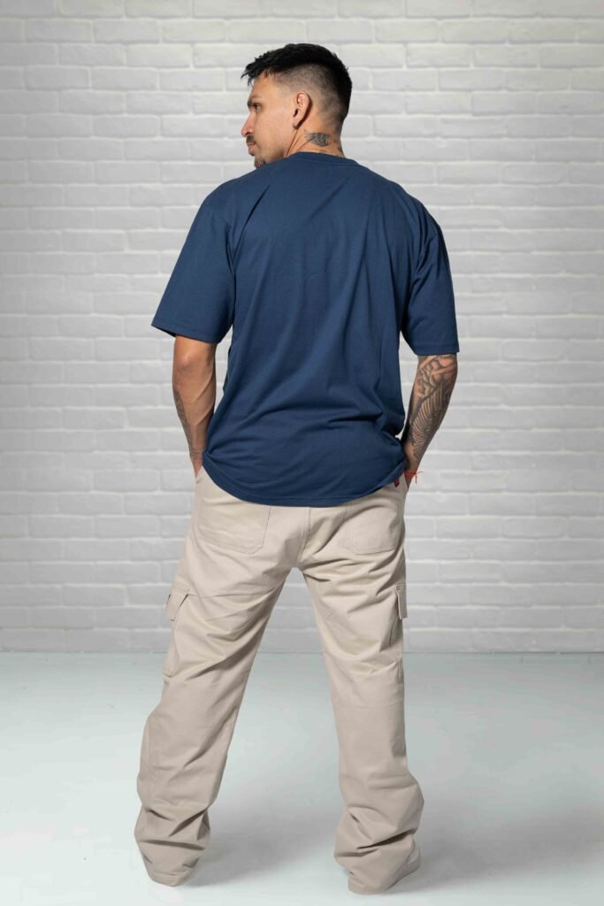 Camiseta Regular Original azul marinho masculina