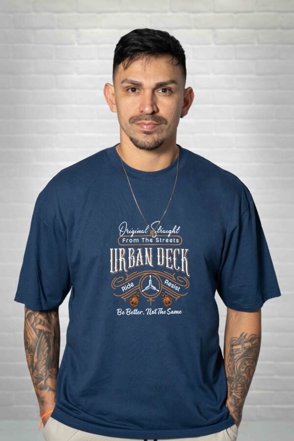 Camiseta Regular Original azul marinho masculina