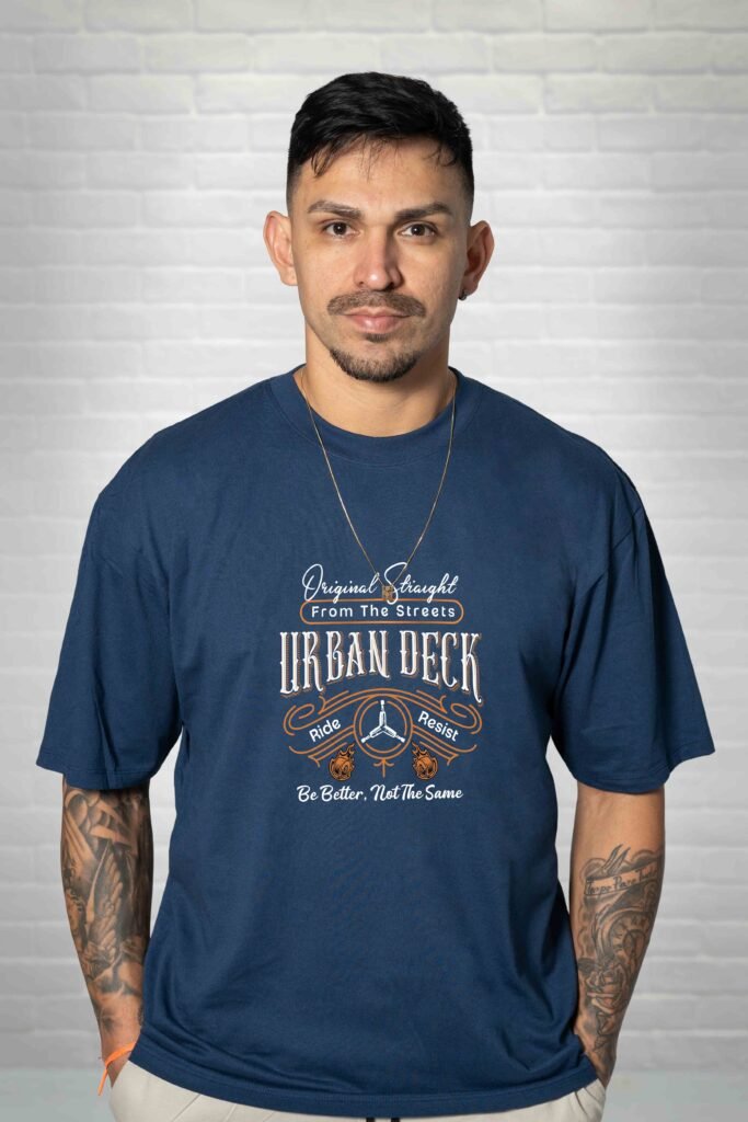 Camiseta Regular Original azul marinho masculina