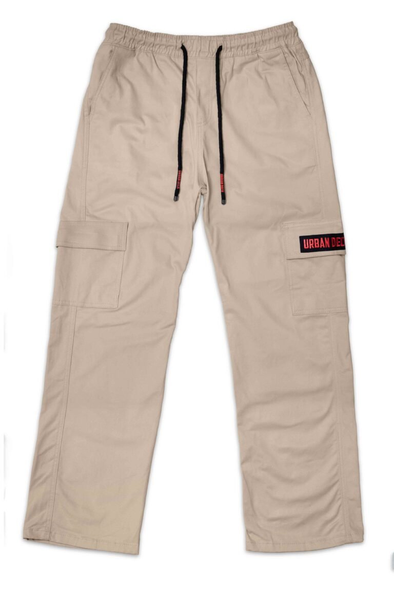 Calça Cargo Street 6 Bolsos preta streetwear