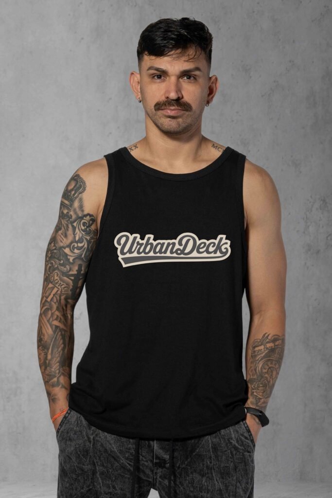 Regata Streetwear Home Run preta masculina